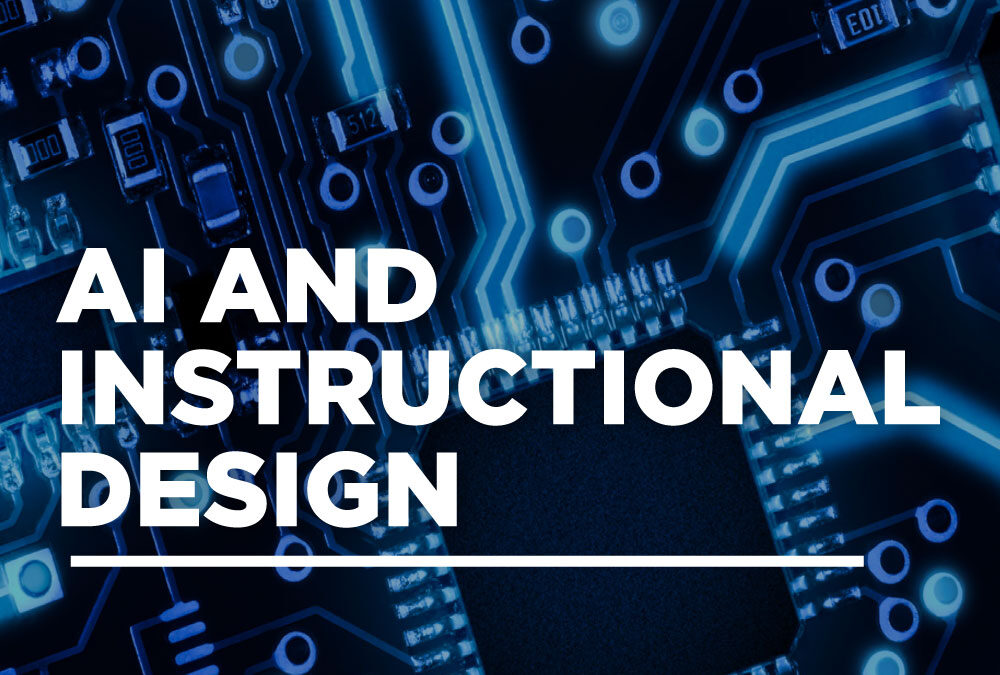 AI in instructional Design header image.